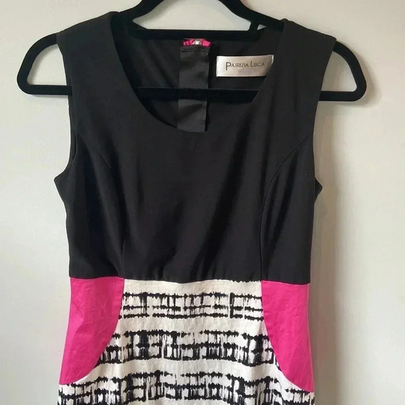 Patrizia Luca Milano | Sleeveless Color Block Dress - Picture 2 of 6